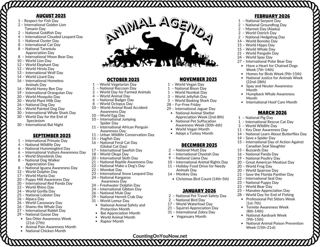 Animal Agenda Preview